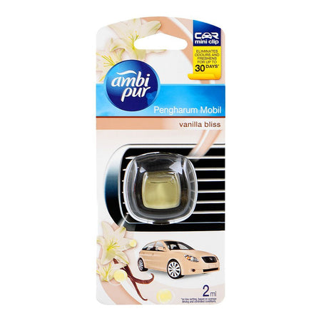Ambi Pur Vanilla Bliss Car Air Freshener, 2ml - Main Image
