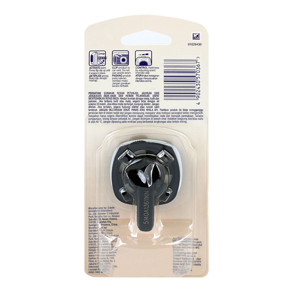 Ambi Pur Vanilla Bliss Car Air Freshener, 2ml - Image 2