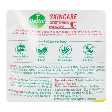 Dettol Skincare Hand Wash 245g + Refill Pouch 200g - Image 3
