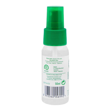 Dettol Citrus Tea 2-In-1 Hand & Surface Sanitizer Spray, 50ml - Image 3