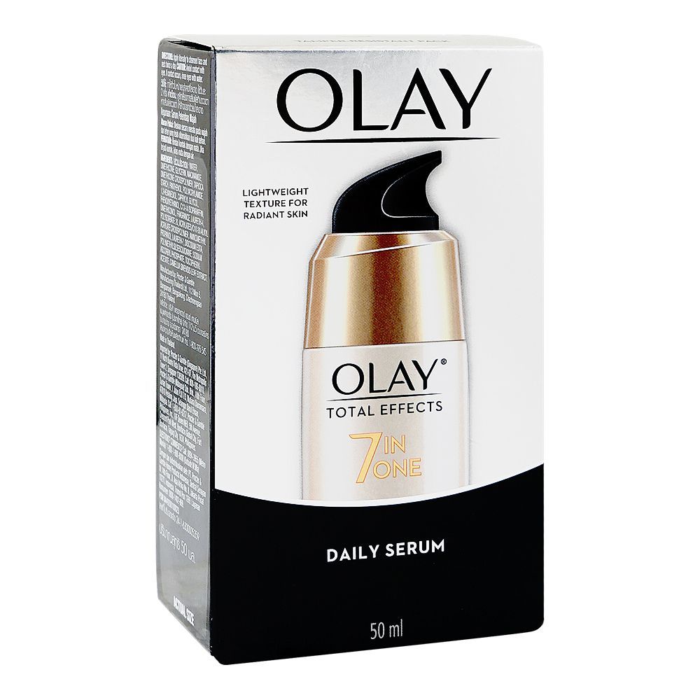 Olay Total Effects 7-In-1 Daily Serum, Glycerin, Niacinamide, For Radiant Skin, 50ml - Main Image
