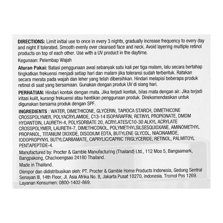 Olay Regenerist Retinol 24 Max Night Moisturiser, Glycerin, Niacinamide, For Fine Lines & Wrinkles, 50g - Image 5