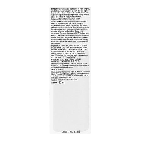 Olay Regenerist Retinol 24 Max Night Serum, Glycerin, Niacinamide, For Wrinkles, 30ml - Image 4