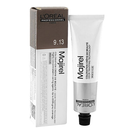 L'Oreal Professionnel Majirel Hair Colouring Cream, 9.13 Very Light Beige Blond, 60ml - Main Image