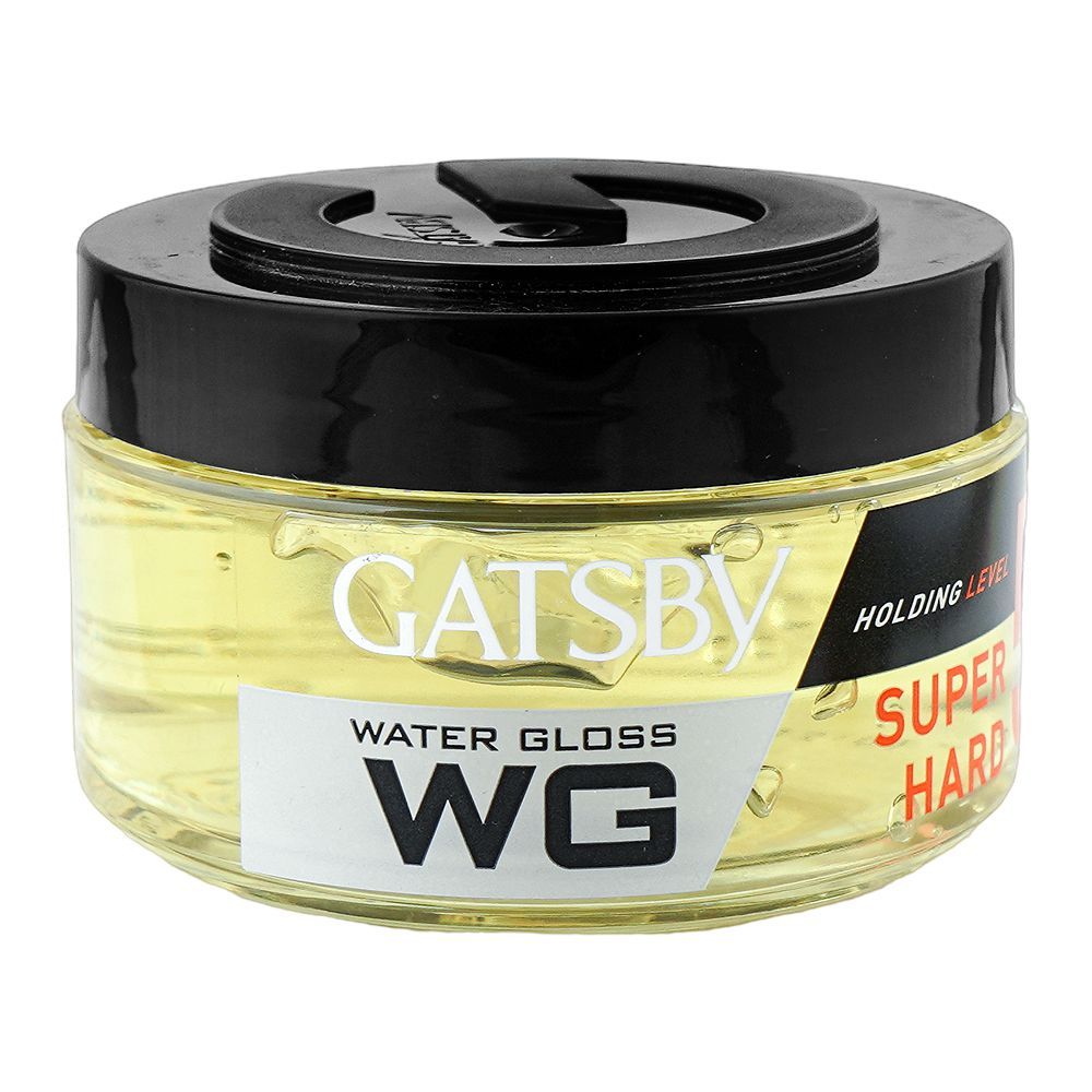 Gatsby Water Gloss Super Super Hard Hair Gel, Hold Level 5, 150g - Main Image