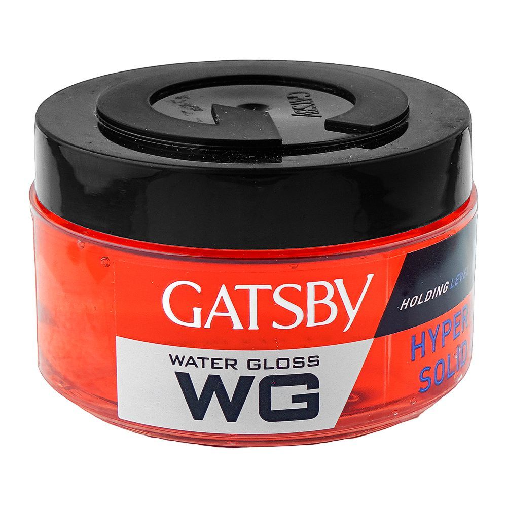 Gatsby Water Gloss Super Hyper Solid Hair Gel, Hold Level 7, 150g - Main Image