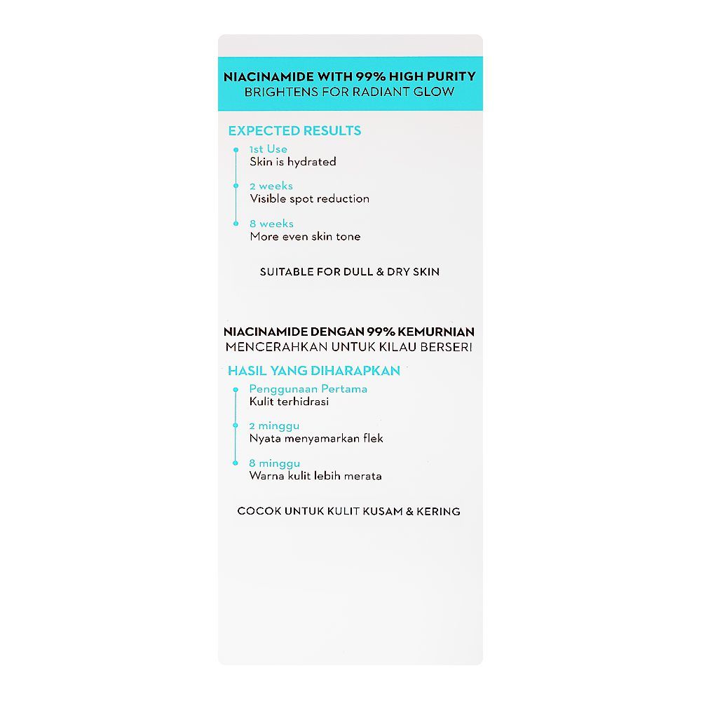 Olay Luminous Niacinamide Super Serum, Vitamin E, Glycerin, For Even Skin Tone, 30ml - Image 2