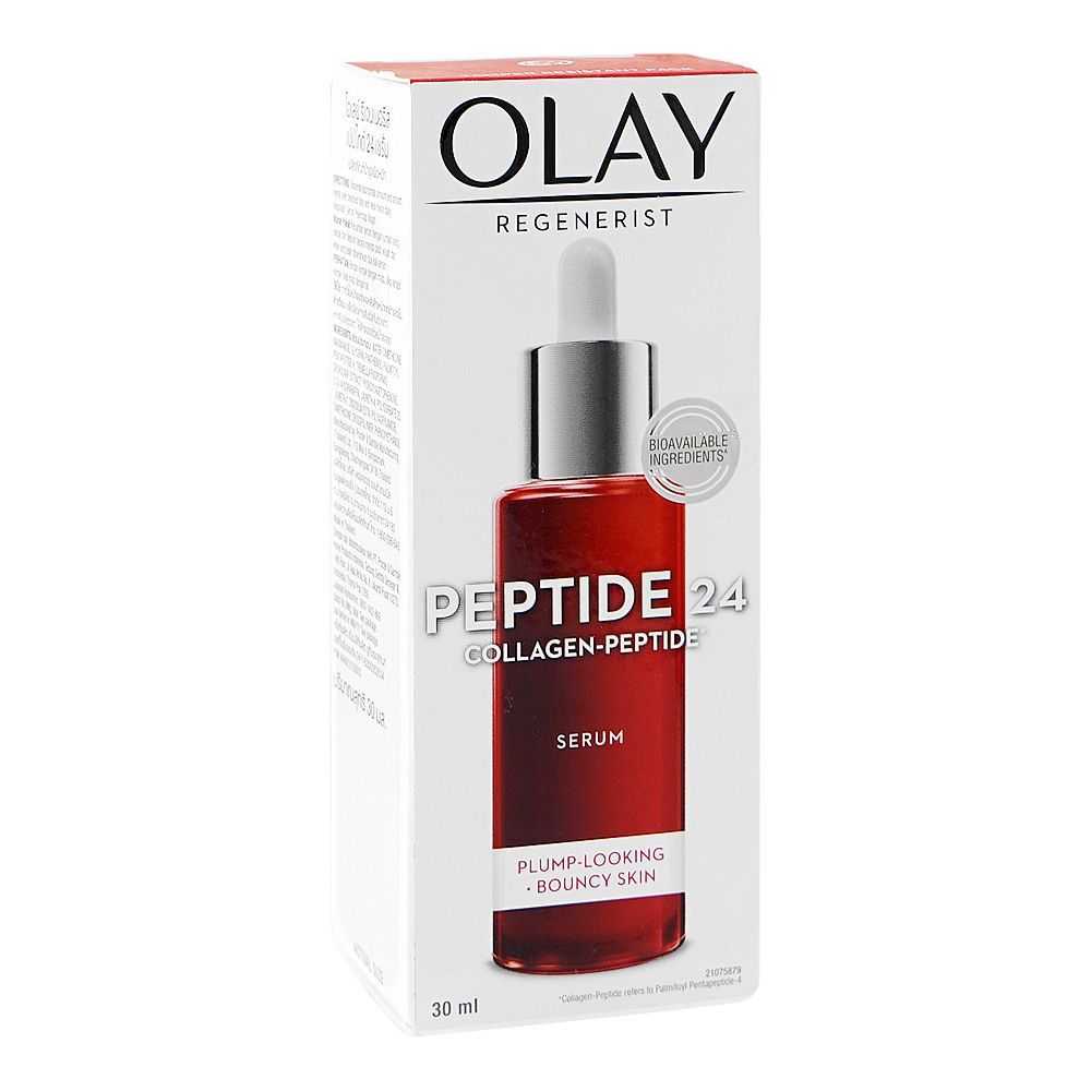 Olay Regenerist Peptide 24 Collagen Peptide Serum, Niacinamide, Glycerin, For Radiant Skin, 30ml - Main Image