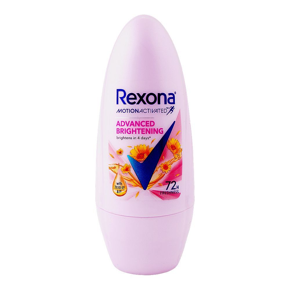 Rexona Motion Activated Advanced Brightening Roll On, 45ml - Main Image