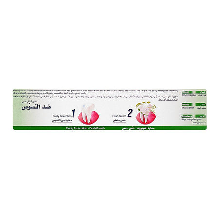 Himalaya Anti-Cavity Herbal Toothpaste, 125g - Image 4