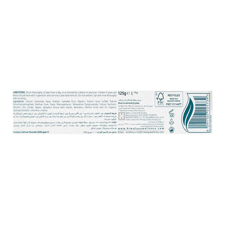 Himalaya Triple Action Herbal Toothpaste, 125g - Image 5