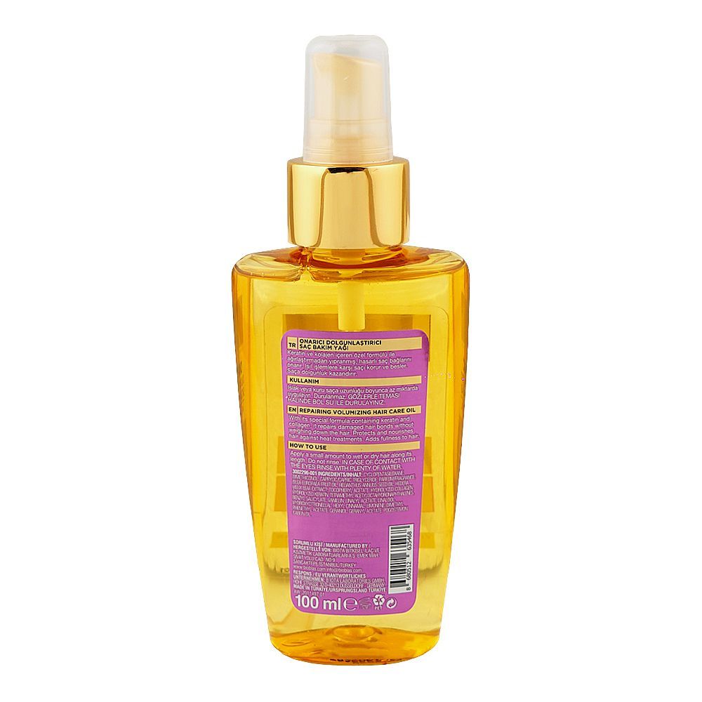 Bioblas Keratin & Collagen Hair Care Oil, Keratin & Collagen, For Damaged Hair, 100ml - Image 2