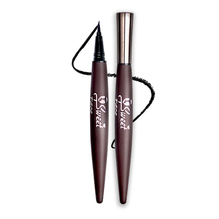 Sweet Face Quick Dry 12H Felt Tip Waterproof Liquid Pen Eyeliner, Matt Black - Main Image