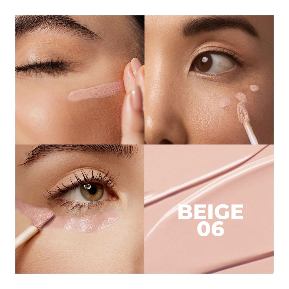 Sweet Face Pro-Coverage Waterproof Matt Finish Concealer, 06 Beige - Image 2