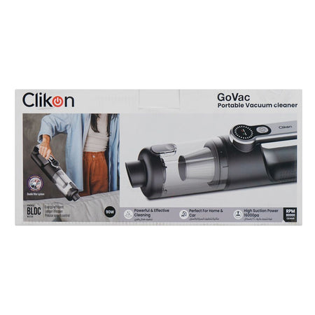Clickon GoVac Portable Vacuum Cleaner, 6000mAh Battery, 3 Liters Dust Capacity, CK-4449 - Image 6