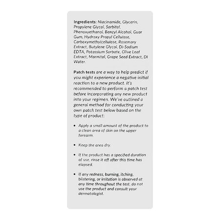 Beautenic Niacinamide 5% Serum, Silicone & Gluten Free, Niacinamide, Glycerin, For Acne-Prone Skin, 30ml - Image 3
