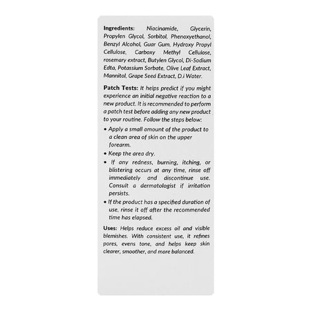 Beautenic Niacinamide 10% + Zinc 1% Serum, Alcohol, Silicone & Gluten Free, Niacinamide, Glycerin, For Radiant Skin, 30ml - Image 2