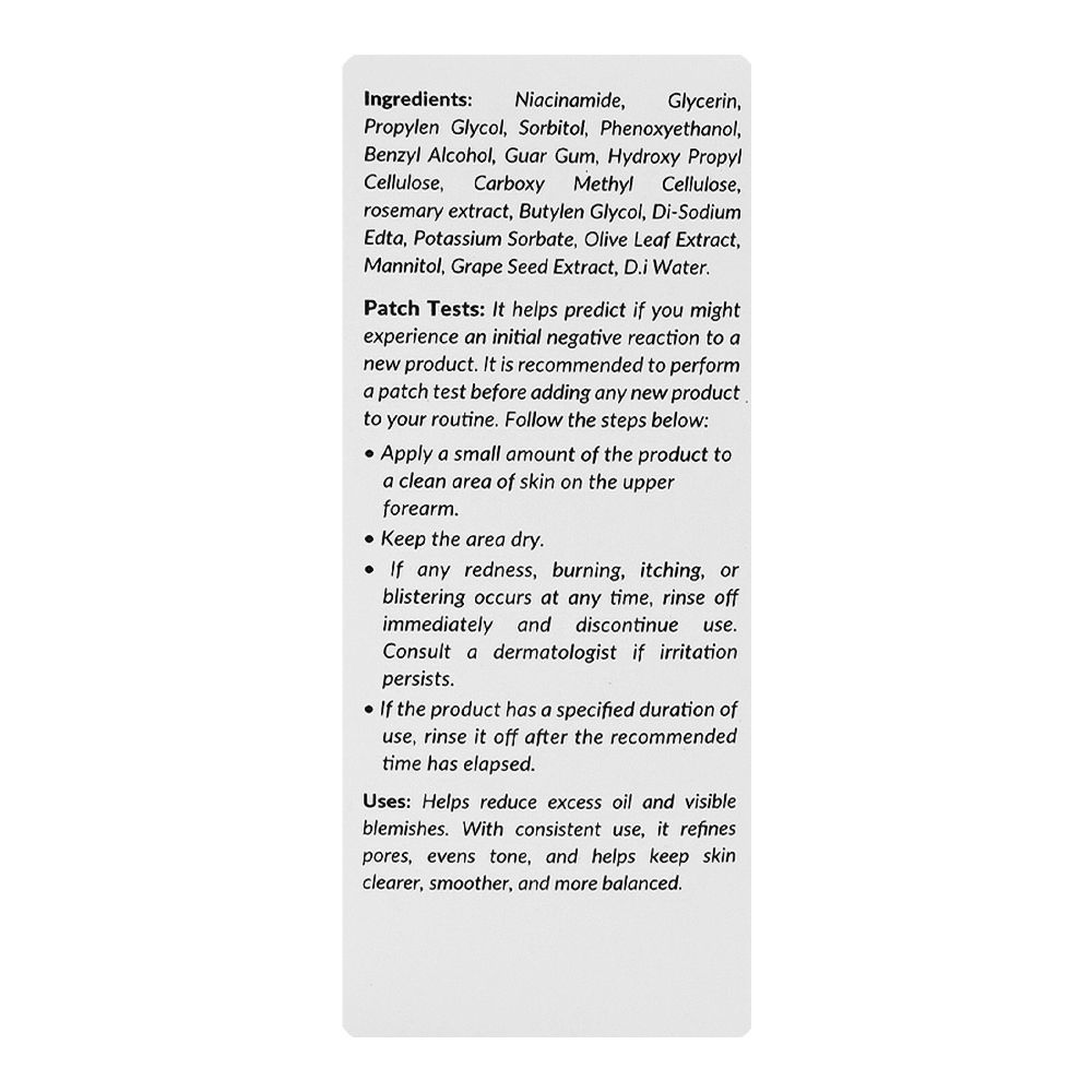 Beautenic Niacinamide 10% + Zinc 1% Serum, Alcohol, Silicone & Gluten Free, Niacinamide, Glycerin, For Radiant Skin, 30ml - Image 2