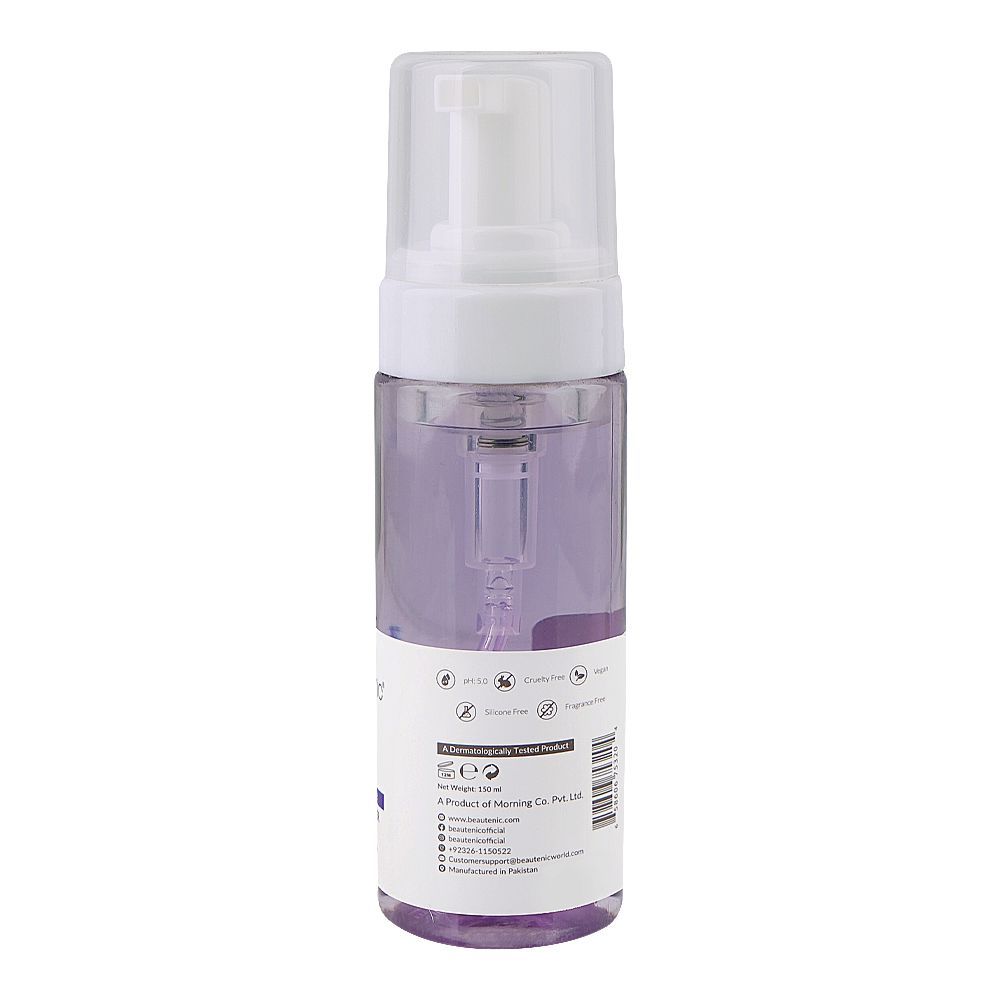 Beautenic Benzoyl Peroxide Foaming Cleanser, Silicone & Fragrance Free, Niacinamide, Hyaluronic Acid, For Acne-Prone Skin, 150ml - Image 2