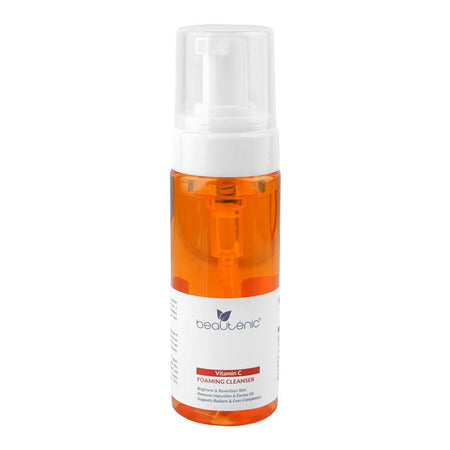 Beautenic Vitamin C Foaming Cleanser, Silicone & Fragrance Free, Citric Acid, Glycerin, For All Types Of Skin, 150ml - Main Image