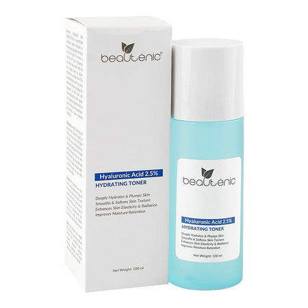 Beautenic Hyaluronic Acid 2.5% Hydrating Toner, Gluten & Silicone Free, Niacinamide, For Radiant Skin, 100ml - Main Image