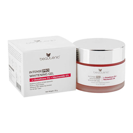 Beautenic L-Glutathione 5% + Niacinamide 6% Intense Pro Whitening Gel, Gluten & Silicone Free, For All Types Of Skin, 50g - Main Image