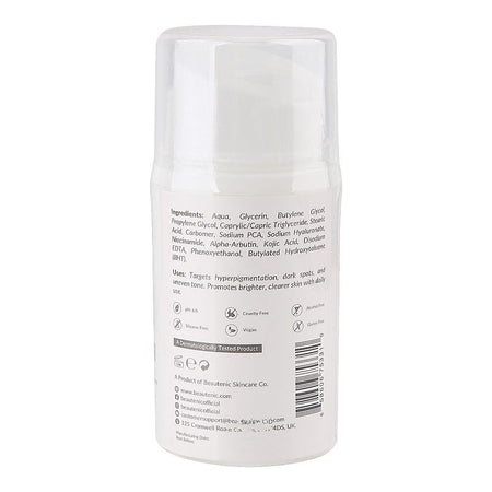 Beautenic Daily Brightening Moisturizer, Gluten, Alcohol & Silicone Free, Glycerin, Niacinamide, For All Types Of Skin, 50ml - Image 2