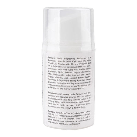 Beautenic Daily Brightening Moisturizer, Gluten, Alcohol & Silicone Free, Glycerin, Niacinamide, For All Types Of Skin, 50ml - Image 3