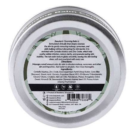 Beautenic Centella Asiatica + Zinc Cleansing Balm, Sulfate Free, Shea Butter, Jojoba Seed Oil, For All Types Of Skin, 100g - Image 2