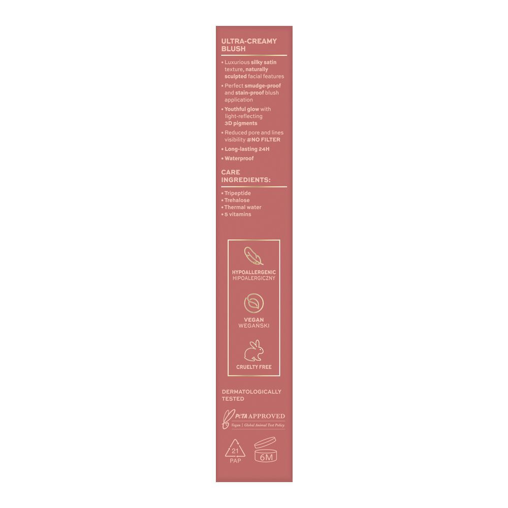 Eveline Wonder Match 1 Step Ultra Creamy Blush, 02, 14ml - Image 4