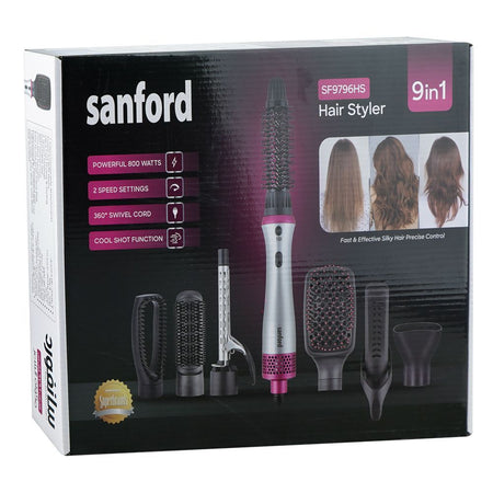 Sanford 9-In-1 Hair Styler Set, 800W, SF-9796HS - Image 3
