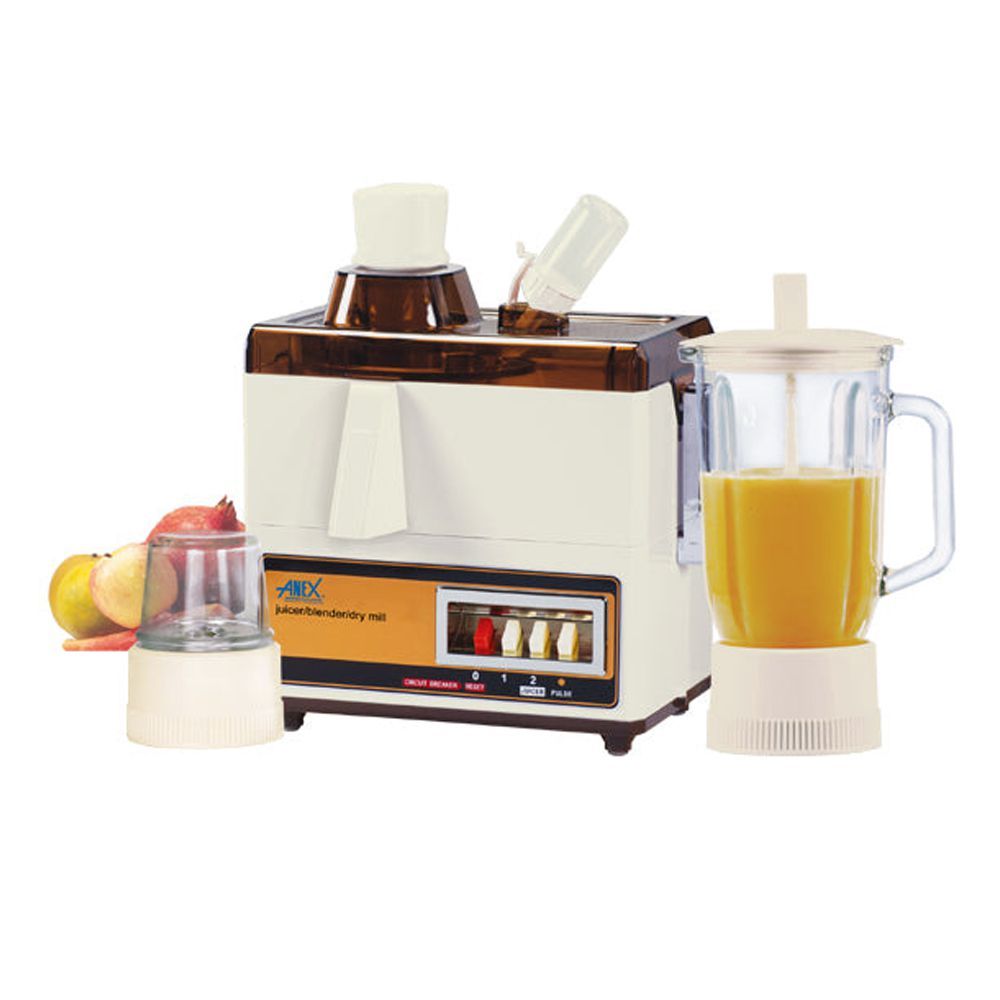 Anex Deluxe Juicer Blender Dry Mill, 600W, 220-240V, AG-177GL - Main Image