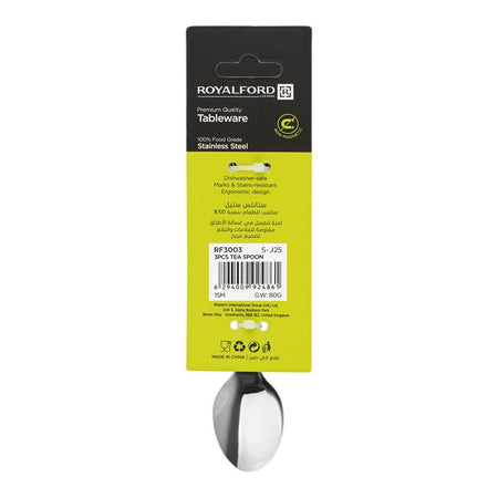 Royalford Dinners Tea Spoon, RF3003, 3-Pack - Image 2