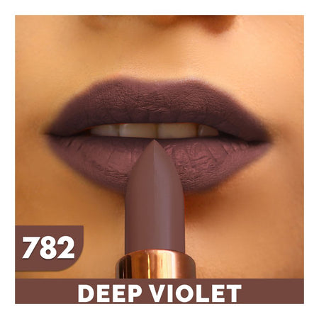 Sweet Face Super Matte Single Stroke Lipstick, 782 Deep Violet - Main Image