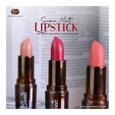 Sweet Face Super Matte Single Stroke Lipstick, 784 Lavender - Image 2