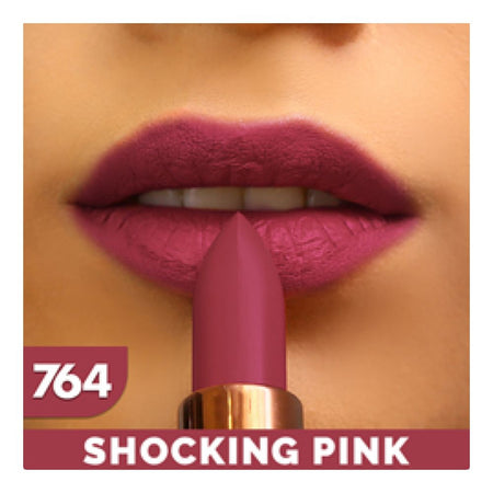 Sweet Face Super Matte Single Stroke Lipstick, 764 Shocking Pink - Main Image