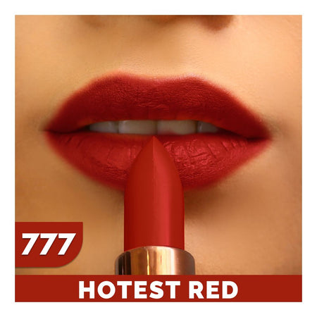 Sweet Face Super Matte Single Stroke Lipstick, 777 Hottest Red - Main Image