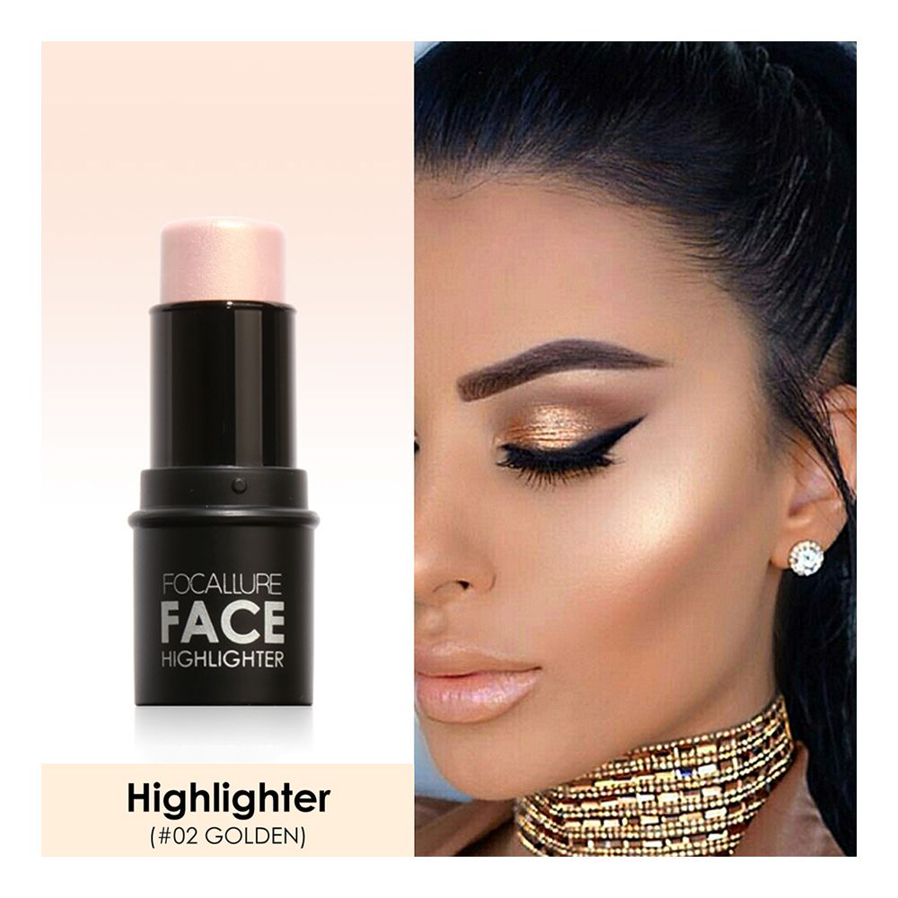 Focallure Highlighter Contour Stick, 02 EN-FA-01-02-3 - Image 2