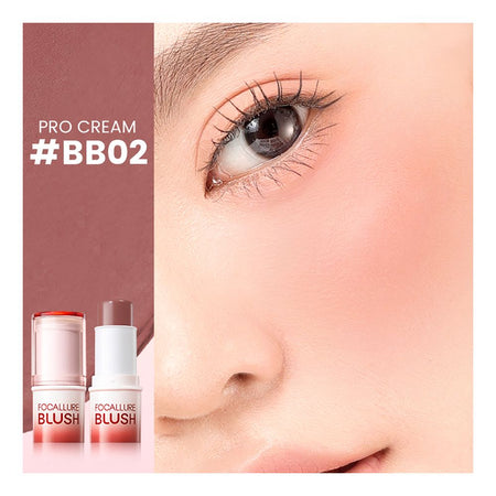 Focallure Soft Blush Cream, Waterproof, BB02 FA-F42 EN-FA-F42-BB02-1 - Image 3