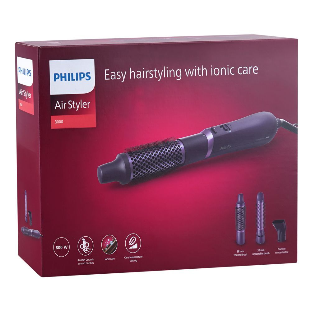 Philips 3000 Air Styler Ionic Care Hair Syler, 800W, 220-240V, BHA305/03 - Image 2