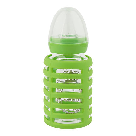 Baby World Contra Colic Feeding Bottle, BPA Free, 120ml, Green, BW120500 - Main Image