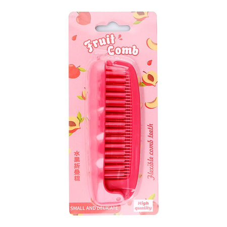 LMLTOP Dual Purpose Foldable Fruit Comb, Pink, SY775-1 - Main Image