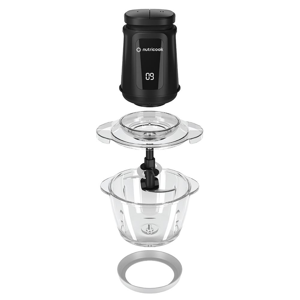 Nutricook Choppi XL With Digital Timer, 1.2 Liters, 500W, NC-CH1200 - Image 2