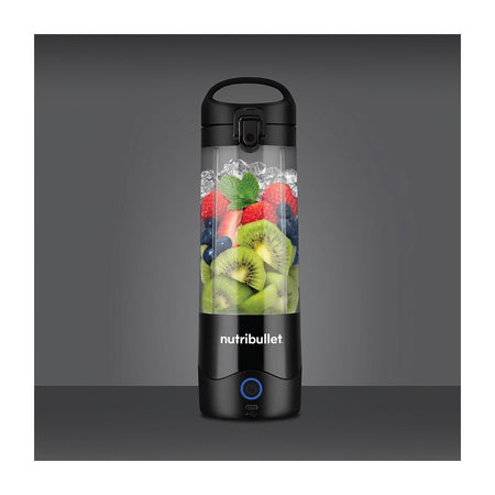 Nutribullet Rechargeable Portable Blender, 7.4V, 600ml, Black, NB-PB475K - Image 4