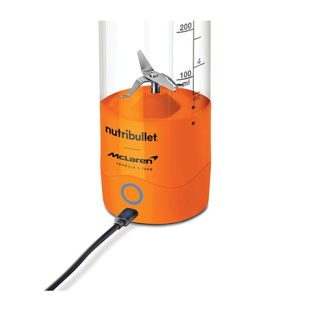 Nutribullet Rechargeable Portable Blender Mclaren, 100W, 590ml, Papaya, NB-MC475PA - Image 5
