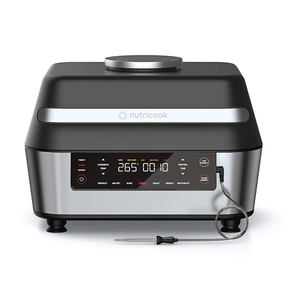 Nutricook 6-In-1 Smart Air Fryer Grill XL, 1760W, 8.5-Liters, NC-AFG960 - Main Image