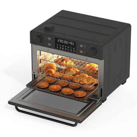 Nutricook 12-In-1 Toaster Oven, 1700W, 30-Liters, Black, NC-AFTO330K - Image 2