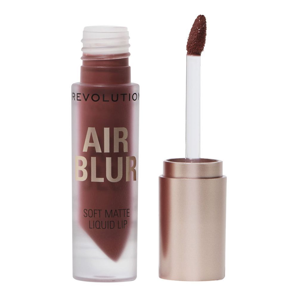 Makeup Revolution Air Blur Soft Matte Liquid Lip, Peachy, 3.5ml - Main Image