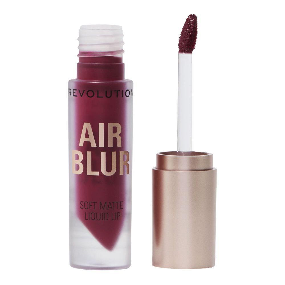 Makeup Revolution Air Blur Soft Matte Liquid Lip, Rosewood, 3.5ml - Main Image