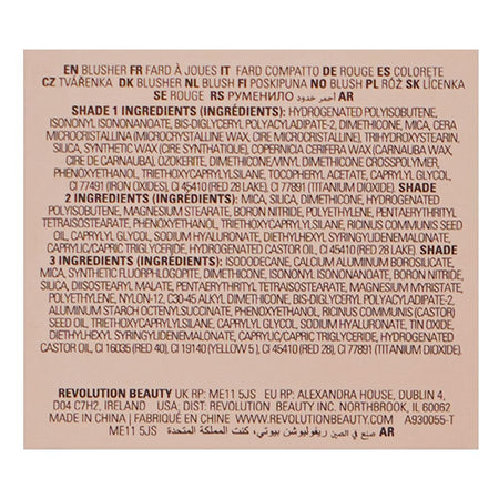 Makeup Revolution Blush Icon Palette, Hot Pink Flag, 1 X 2.8g, 2 X 3.5g - Image 4